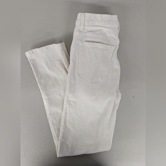 Rtr sz 28 (6) RE/DONE 70s Straight Leg Jeans white summer denim pants bottom - Picture 4 of 10